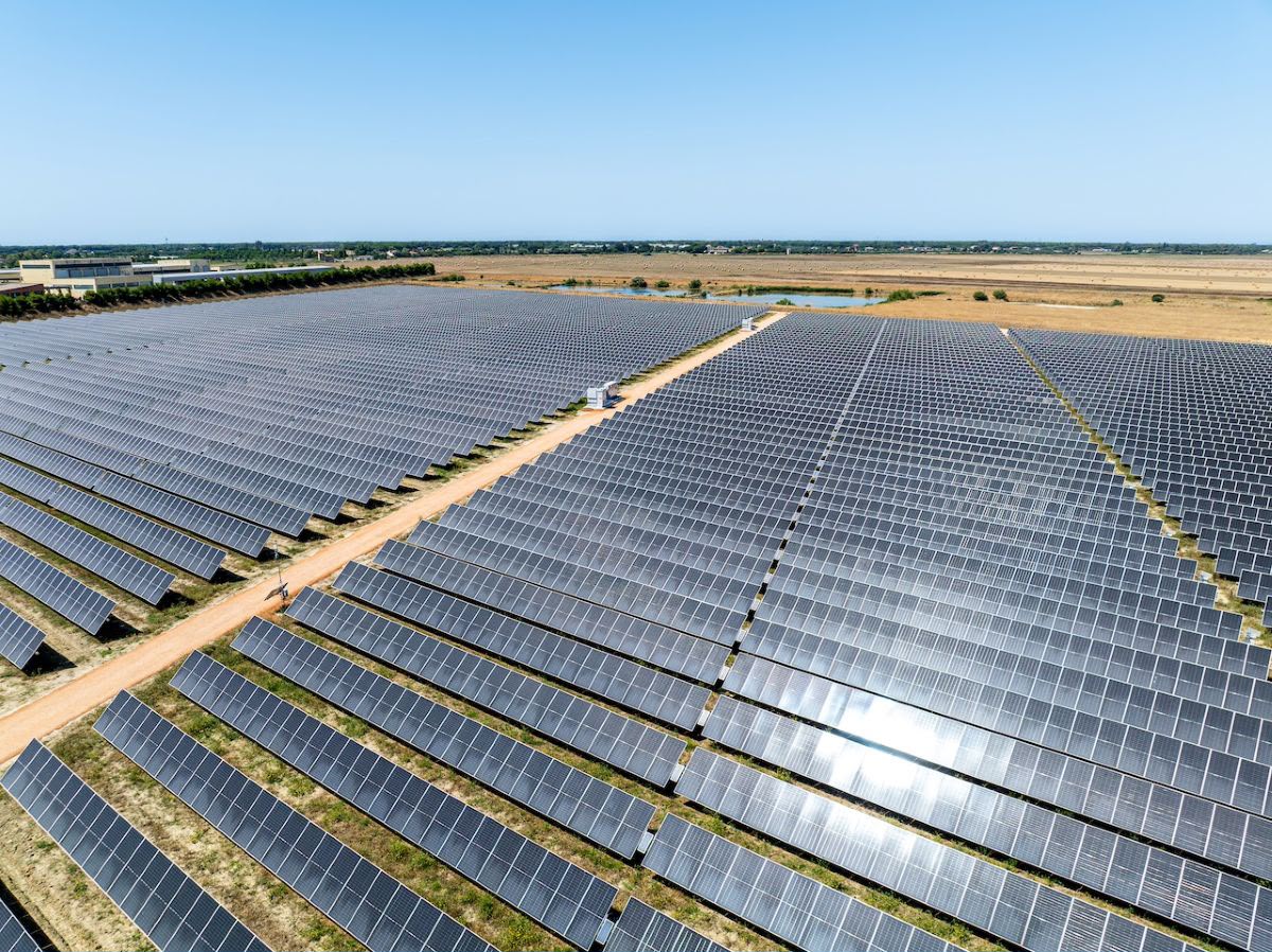 Impianto fotovoltaico a terra